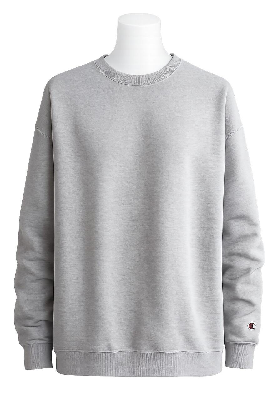 Champion Powerblend® Classic Crewneck Sweatshirt - NWOT - Gray - Women’s 2XL